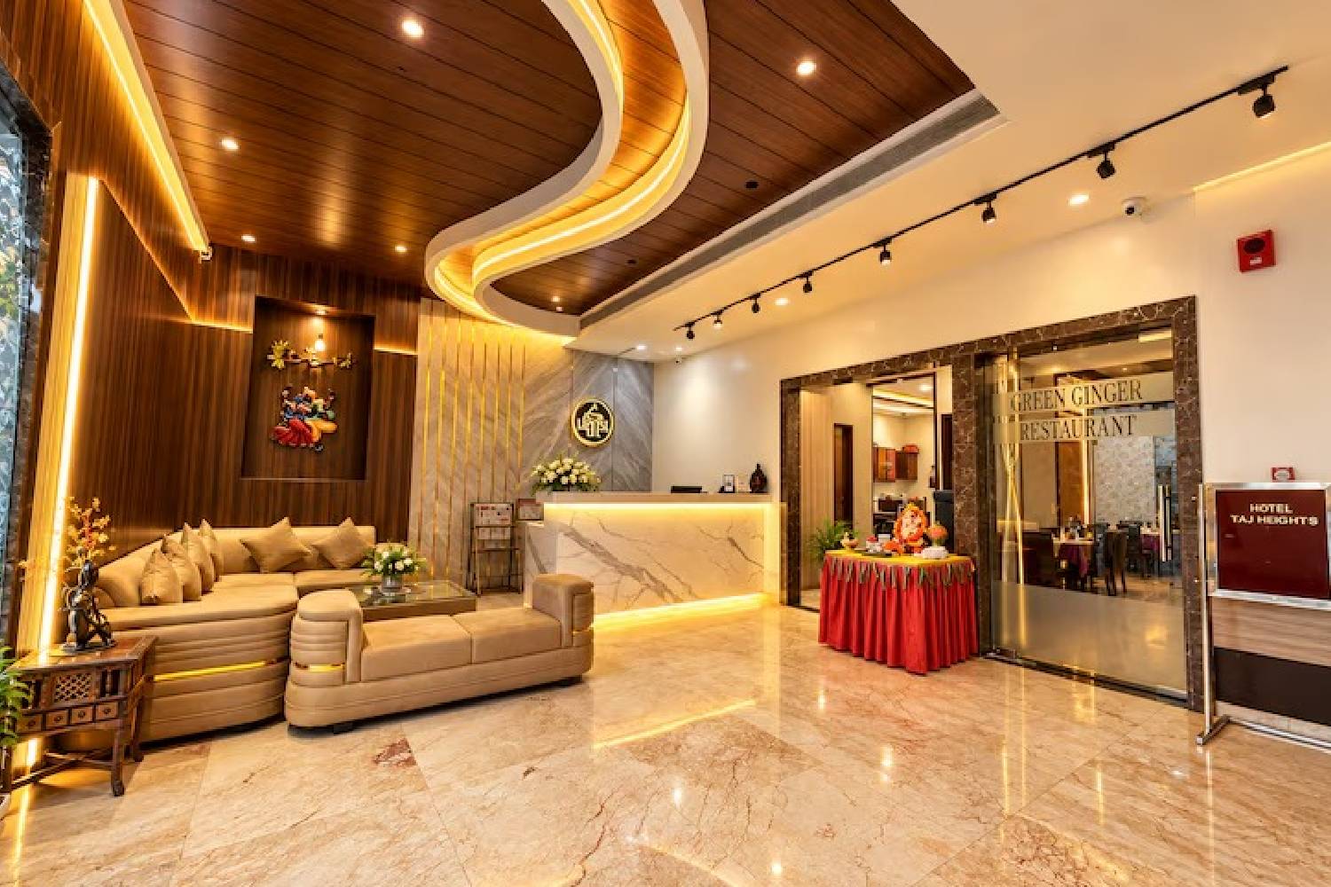 Green Ginger Restaurant Interior