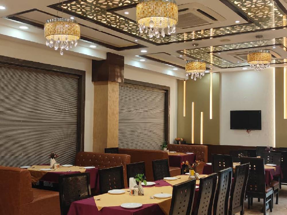 Reserved table at Green Ginger Restaurant